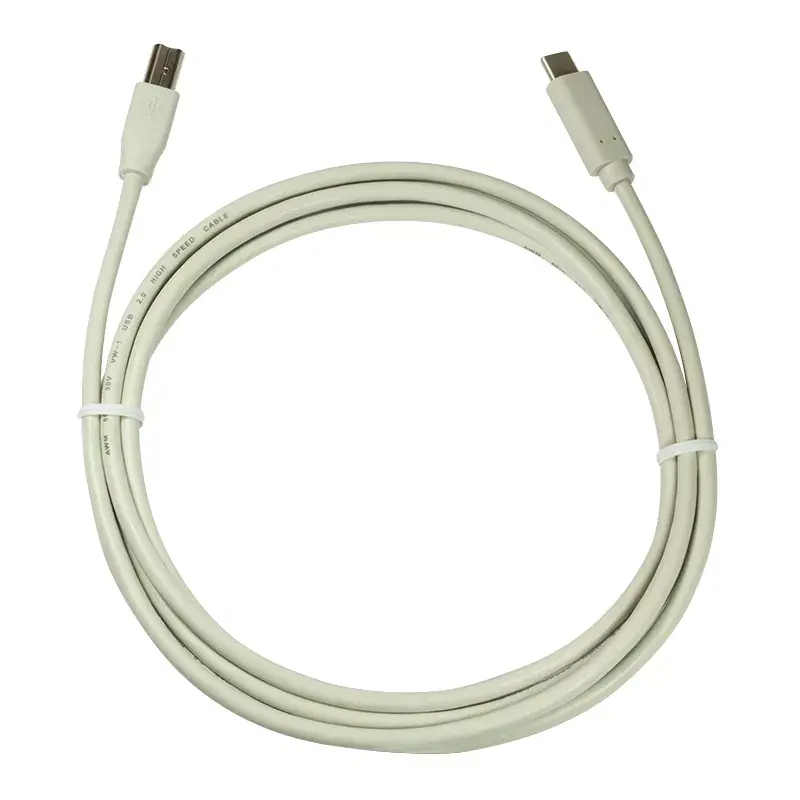 USB-Kabel LogiLink CU0160 USB 2.0 1m USB-C USB-B Weiß