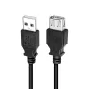 USB-Kabel LogiLink CU0012B 5m USB 2.0 A auf A Schwarz