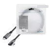 USB-Kabel LogiLink CU0183 2m USB-C Schwarz Silber USB 2.0