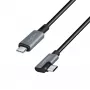 USB-Kabel LogiLink CU0183 2m USB-C Schwarz Silber USB 2.0