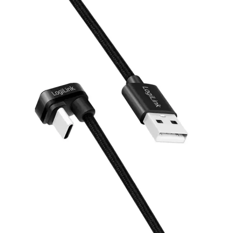 LogiLink CU0192 USB-Kabel USB 2.0 1 m USB A USB C Schwarz