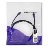 USB-Kabel Qoltec 52352 2,5 m USB 3.2 Gen 1 USB C Schwarz