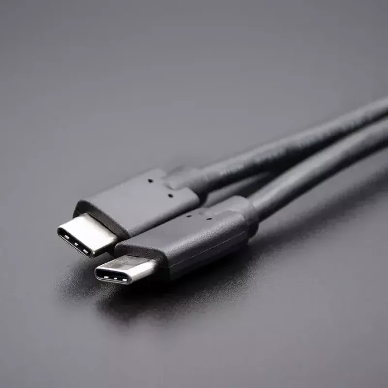 USB-Kabel Qoltec 52352 2,5 m USB 3.2 Gen 1 USB C Schwarz