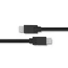USB-Kabel Qoltec 52352 2,5 m USB 3.2 Gen 1 USB C Schwarz