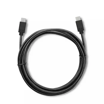 USB-Kabel Qoltec 52352 2,5 m USB 3.2 Gen 1 USB C Schwarz