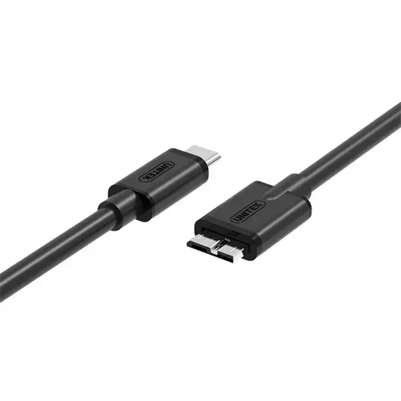 USB-Kabel UNITEK Y-C475BK USB 3.2 Gen 1 1 m USB-C Micro-USB B Schwarz