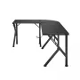 Eck-Gaming-Schreibtisch Huzaro Hero 6.3 Schwarz L-Form Carbonfaser-Oberfläche 1540×1170×740 mm