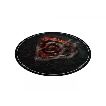 Stuhlmatte GENESIS Tellur 400 Round Lava Multicolour Stoff Gummi