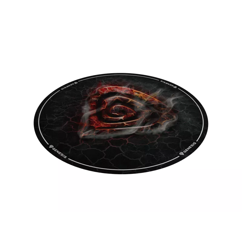 Stuhlmatte GENESIS Tellur 400 Round Lava Multicolour Stoff Gummi