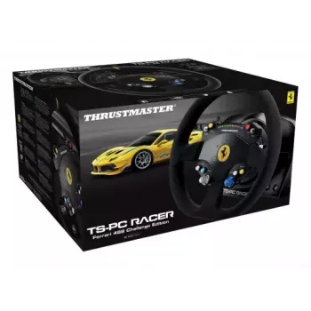 Thrustmaster TS-PC Racer Ferrari 488 Challenge Edition Schwarz USB 2.0 Lenkrad Analog / Digital
