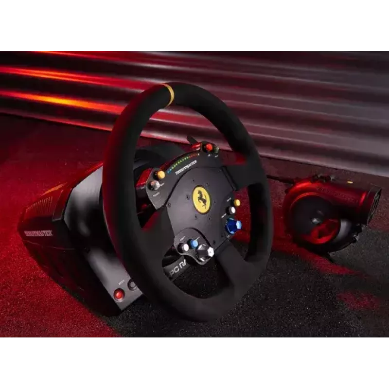 Thrustmaster TS-PC Racer Ferrari 488 Challenge Edition Schwarz USB 2.0 Lenkrad Analog / Digital