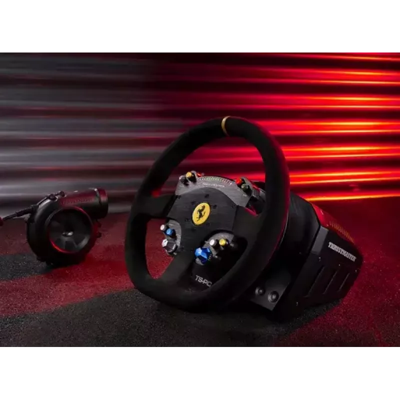 Thrustmaster TS-PC Racer Ferrari 488 Challenge Edition Schwarz USB 2.0 Lenkrad Analog / Digital