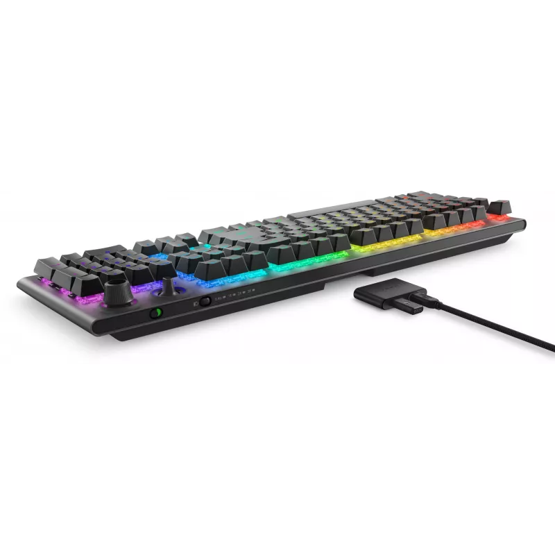 Alienware Tri-Mode AW920K Tastatur Gaming USB + RF Wireless + Bluetooth Grau