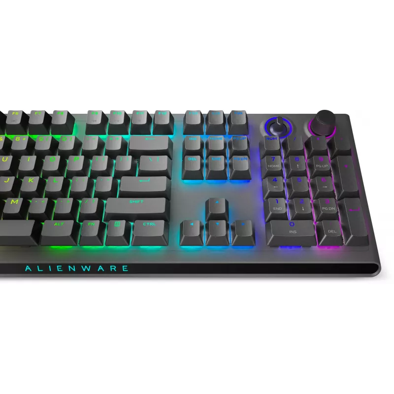 Alienware Tri-Mode AW920K Tastatur Gaming USB + RF Wireless + Bluetooth Grau