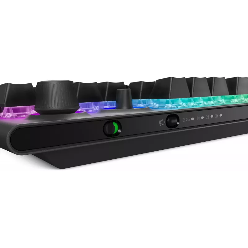 Alienware Tri-Mode AW920K Tastatur Gaming USB + RF Wireless + Bluetooth Grau