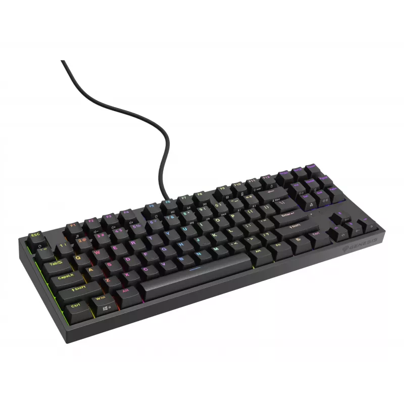 GENESIS Thor 404 TKL Tastatur Gaming USB QWERTY US International Schwarz