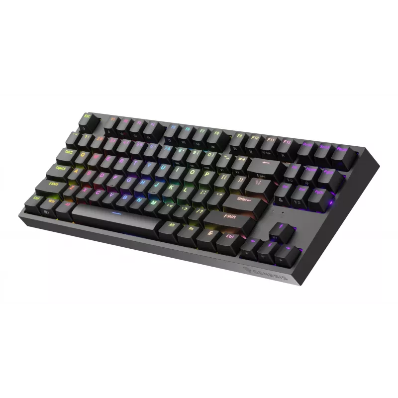 GENESIS Thor 404 TKL Tastatur Gaming USB QWERTY US International Schwarz