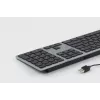 Matias FK318LB-UK RGB-Hintergrundbeleuchtung für Mac Space Gray – kompakt, UK-Layout