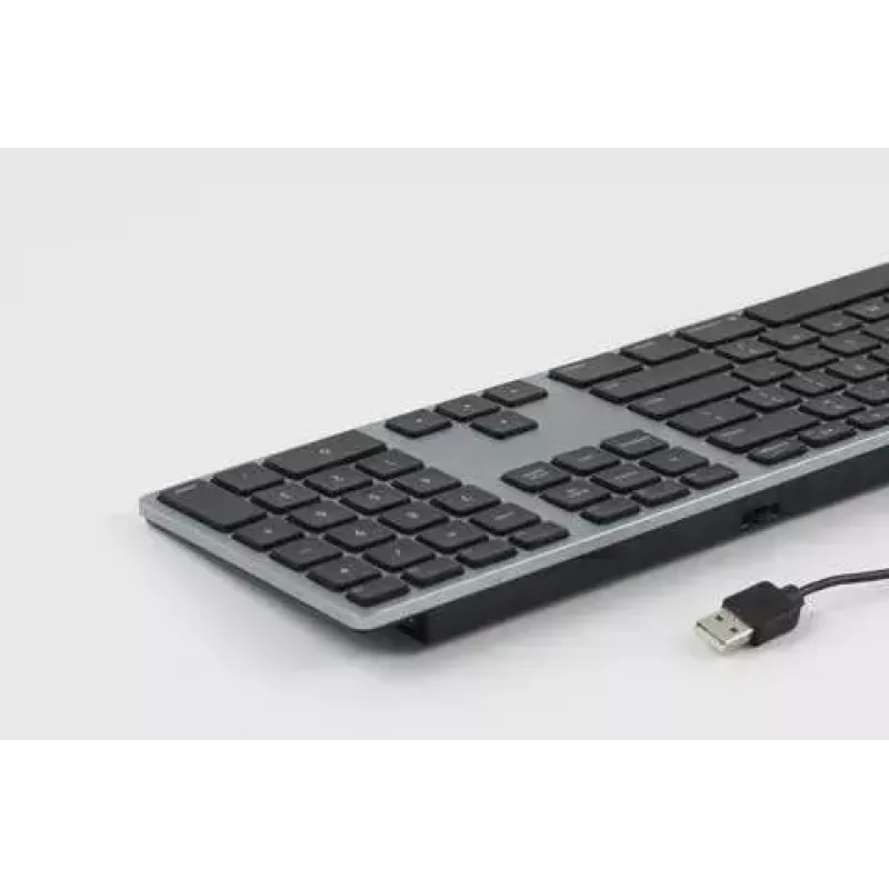 Matias FK318LB-UK RGB-Hintergrundbeleuchtung für Mac Space Gray – kompakt, UK-Layout
