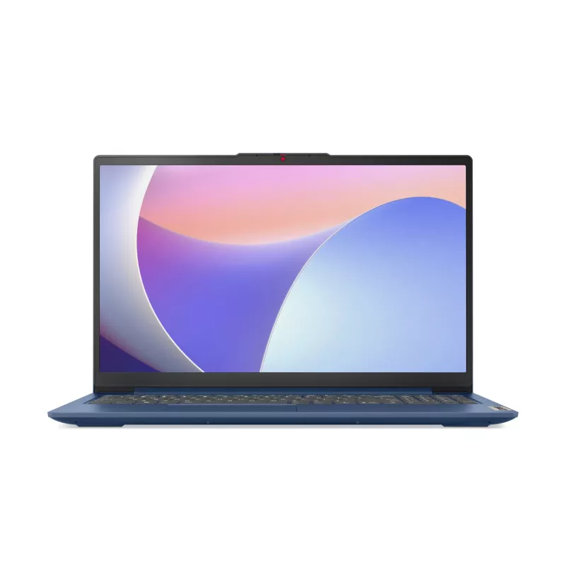 Laptop Lenovo IdeaPad Slim 3 15IRU8 — Intel Core i3-1315U, 15,6 Zoll FHD, 8 GB LPDDR5, 512 GB SSD, Windows 11 Home, Blau