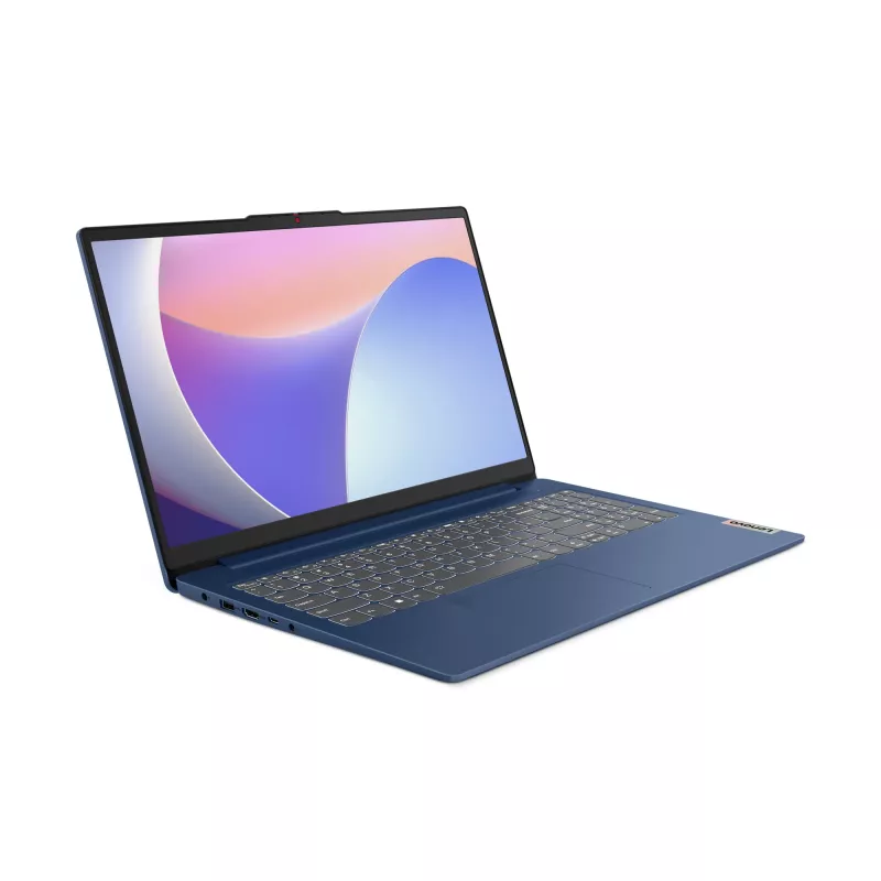 Laptop Lenovo IdeaPad Slim 3 15IRU8 — Intel Core i3-1315U, 15,6 Zoll FHD, 8 GB LPDDR5, 512 GB SSD, Windows 11 Home, Blau