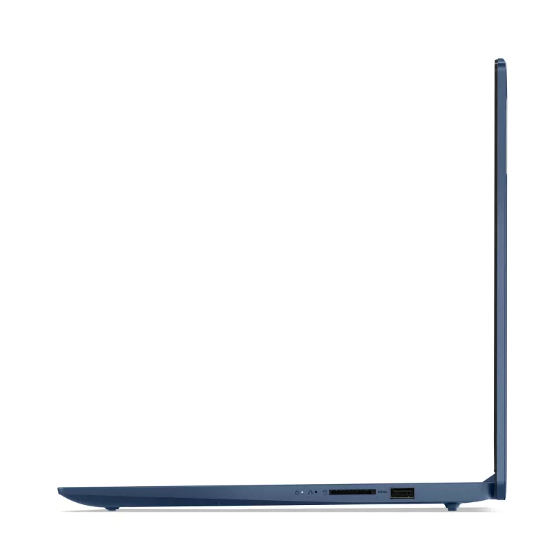 Laptop Lenovo IdeaPad Slim 3 15IRU8 — Intel Core i3-1315U, 15,6 Zoll FHD, 8 GB LPDDR5, 512 GB SSD, Windows 11 Home, Blau