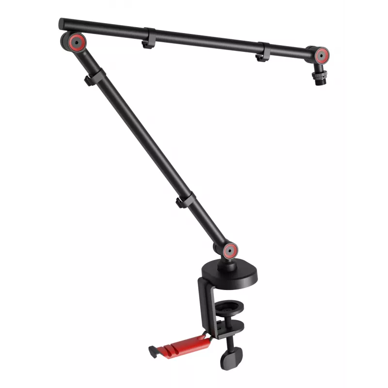 Boom-Mikrofonstativ GENESIS NGM-2156 Schreibtischmontagefuß Schwarz