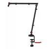 Boom-Mikrofonstativ GENESIS NGM-2156 Schreibtischmontagefuß Schwarz