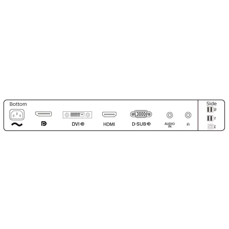 Monitor Philips B Line LCD 241B8QJEB/00 23,8 Zoll Full HD LCD 1920 x 1080