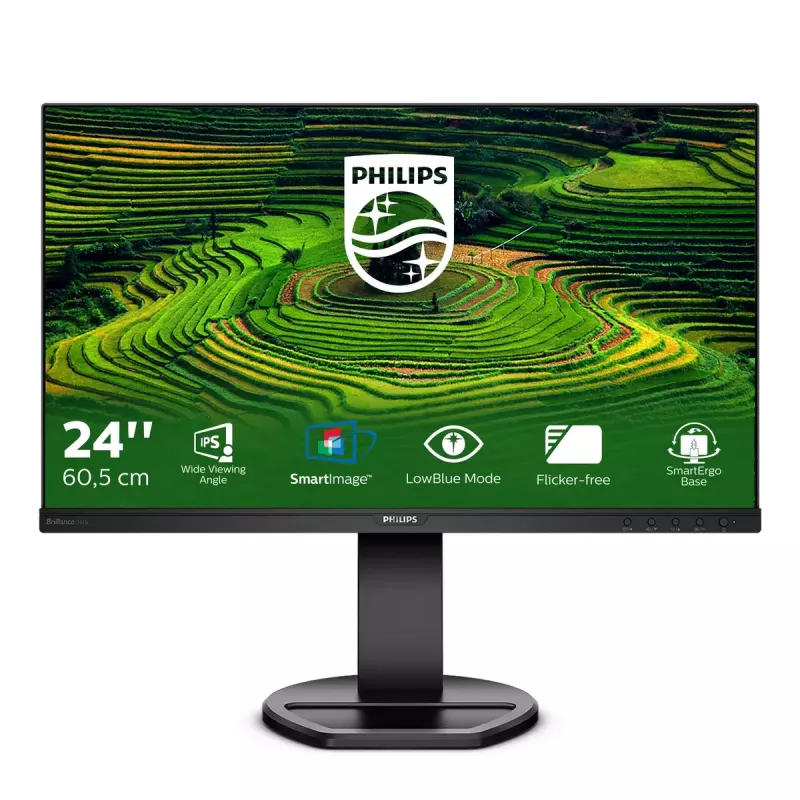 Monitor Philips B Line LCD 241B8QJEB/00 23,8 Zoll Full HD LCD 1920 x 1080