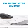 HP 410 schlank Silver Bluetooth-Maus, beidhändig, Bluetooth, 2000 dpi, Silber