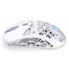 Kabellose Gaming-Maus ENDORFY LIV Onyx White — Bluetooth/2,4 GHz, 12000 DPI, beidhändig, aRGB-Beleuchtung, 6 Tasten, USB-A/USB-C-Kabel