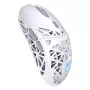 Kabellose Gaming-Maus ENDORFY LIV Onyx White — Bluetooth/2,4 GHz, 12000 DPI, beidhändig, aRGB-Beleuchtung, 6 Tasten, USB-A/USB-C-Kabel