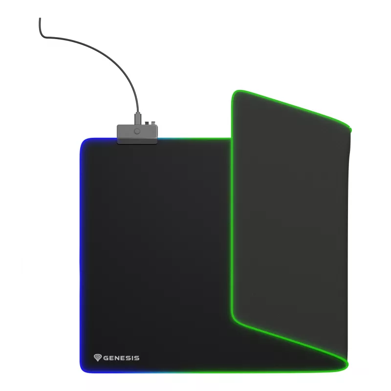 GENESIS Boron 500 XXL RGB Gaming-Mauspad Schwarz