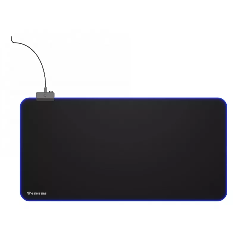GENESIS Boron 500 XXL RGB Gaming-Mauspad Schwarz