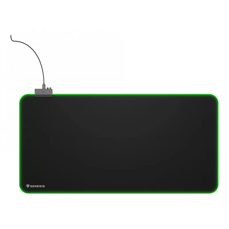 GENESIS Boron 500 XXL RGB Gaming-Mauspad Schwarz