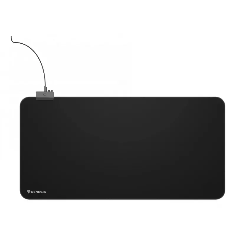 GENESIS Boron 500 XXL RGB Gaming-Mauspad Schwarz