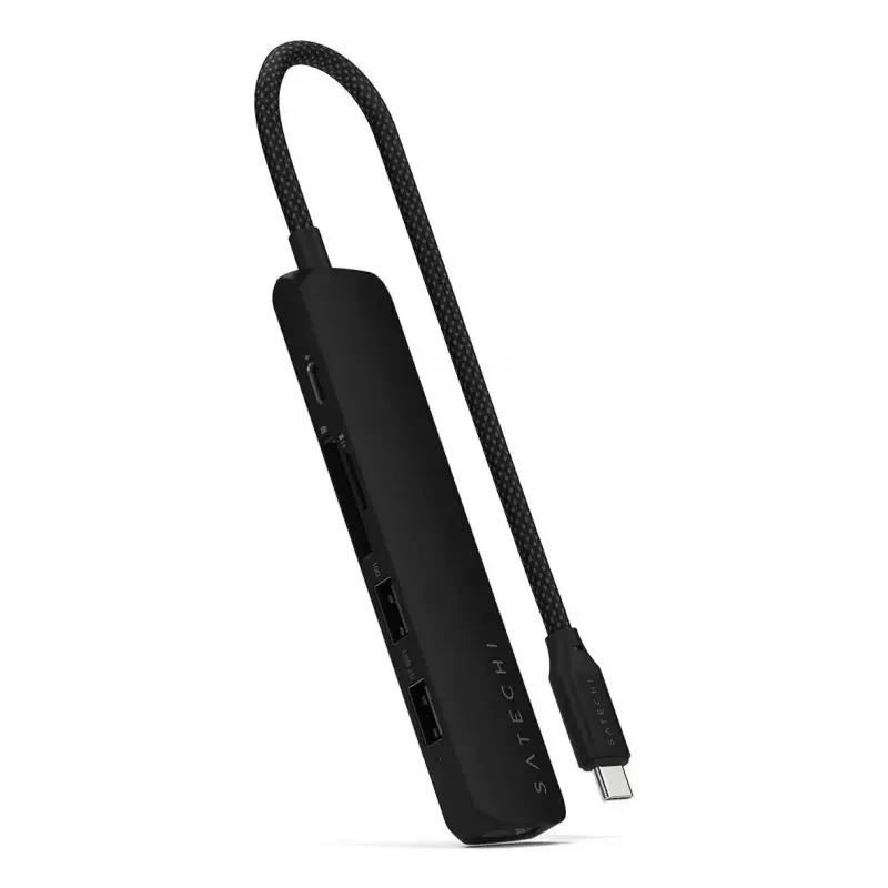 USB Type-C Hub Satechi ST-P6SK 10000 Mbit/s HDMI RJ-45 USB 3.2