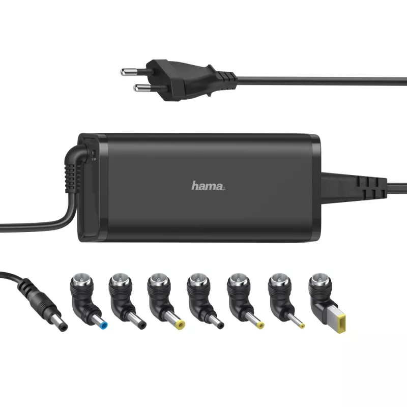 Hama 00200003 Ladegerät für mobile Geräte Laptop Schwarz AC Innenbereich