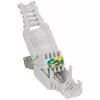 Intellinet RJ45 Modular Plug, werkzeugloser Steckverbinder, Cat5/5e/6, 22-26 AWG massive und flexible UTP-Kabel