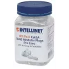 Intellinet RJ45 Modularstecker Pro Line, Cat6A, UTP, 3-zinkig, für Massivdraht, 50 µ vergoldete Kontakte, 80er-Pack