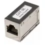 Intellinet Inline-Kupplung, Cat5e, FTP, Modular, 8P8C-Buchse auf 8P8C-Buchse, Silber