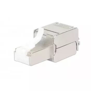 Intellinet Cat6a 10G geschirmter werkzeugloser RJ45-Modularstecker STP mit vergoldeten Kontakten