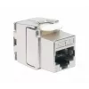 Intellinet Cat8.1 40G geschirmter werkzeugloser Keystone-Jack RJ-45 Silber