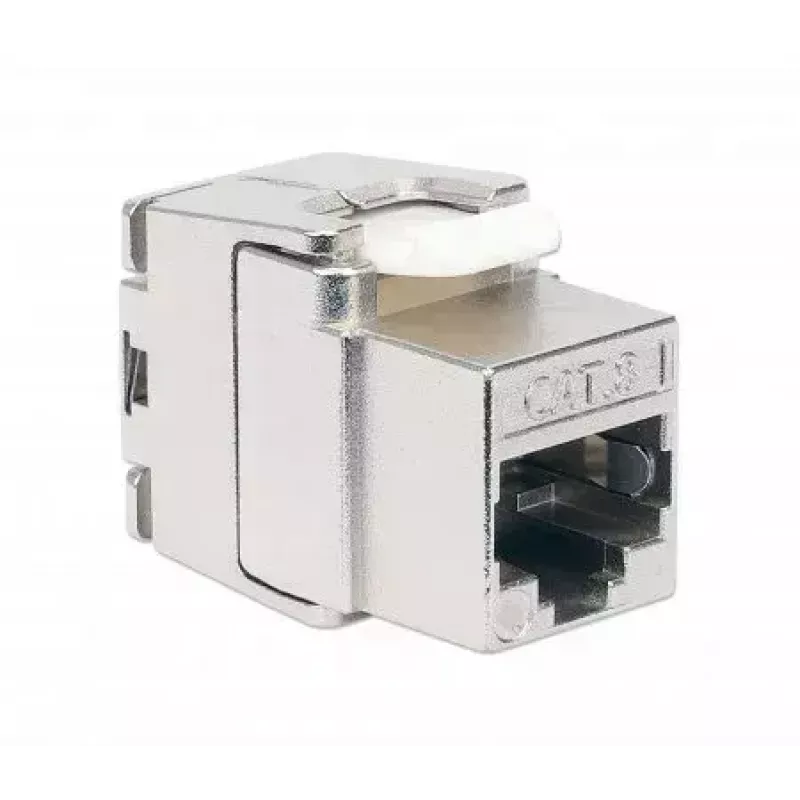 Intellinet Cat8.1 40G geschirmter werkzeugloser Keystone-Jack RJ-45 Silber