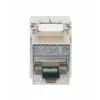 Intellinet Cat8.1 40G geschirmter werkzeugloser Keystone-Jack RJ-45 Silber