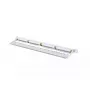 Patchpanel LANBERG PPU6-0024-S, 24‑Port Cat6, Metall, 0,5 HE, 440×22,3×99 mm