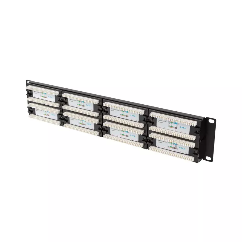 Rack-Zubehör Lanberg PPU6-2048-B 19 Zoll 2U 48 Ports
