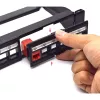 Techly Modularer Patchpanel 24 Plätze UTP mit herausnehmbaren Modulen 1HE Schwarz