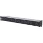 Intellinet 19 Zoll 1U Rackmount 8-fach C19 Power Distribution Unit (PDU) mit abnehmbarem Netzkabel und rückseitigem C20 Eingang